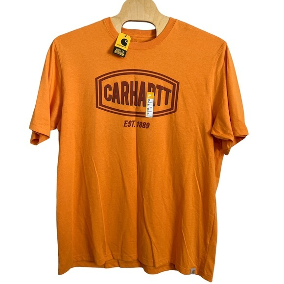 Carhartt Other - Carhartt Mens Loose‎ Fit Heavyweight Short-Sleeve Logo Graphic T-Shirt Size 2XLT